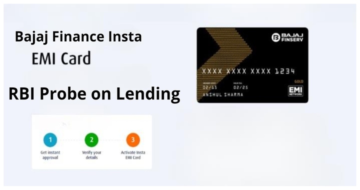 Bajaj Finance Insta EMI card