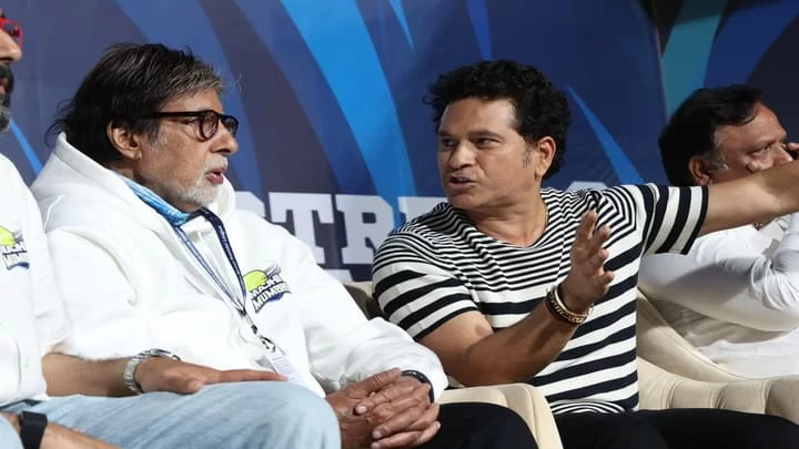 Amitabh and Sachin