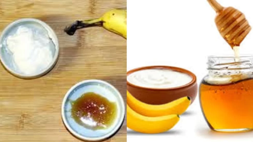 Banana Mix with Honey and Curd