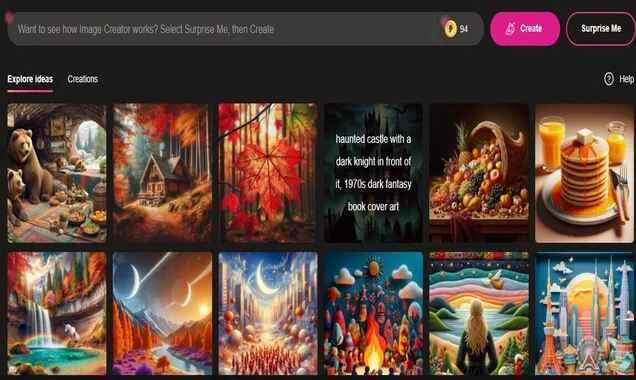 Bing AI Image Creator 