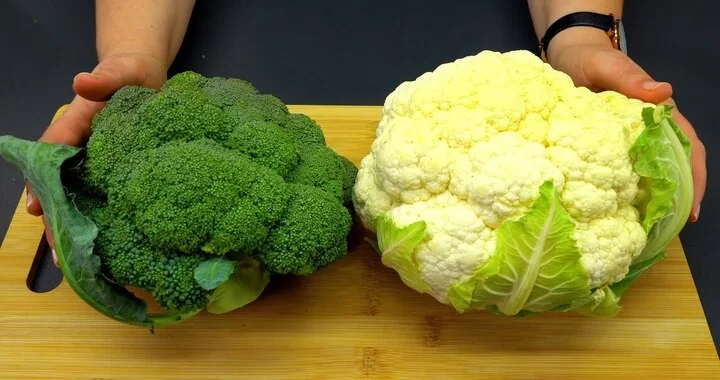 Broccoli and Cauliflower