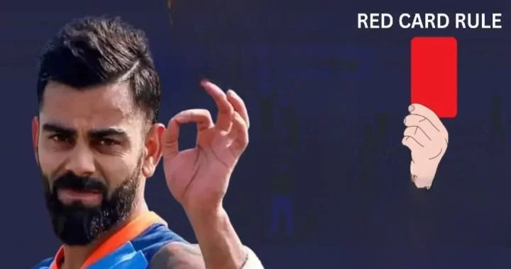 Cricket Red Card Rule