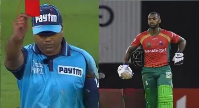 Cricket Red Card Rule