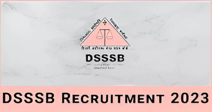 DSSSB Recruitment 2023-24