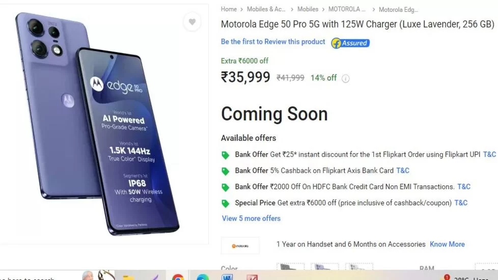 Motorola Edge 50 Pro 5G