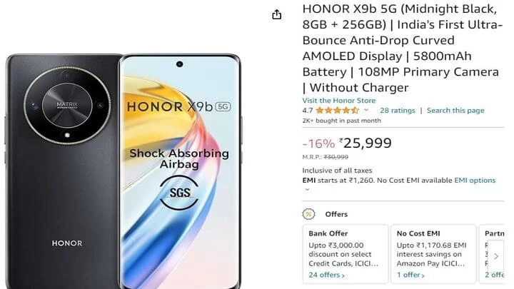 Honor X9b 5G 