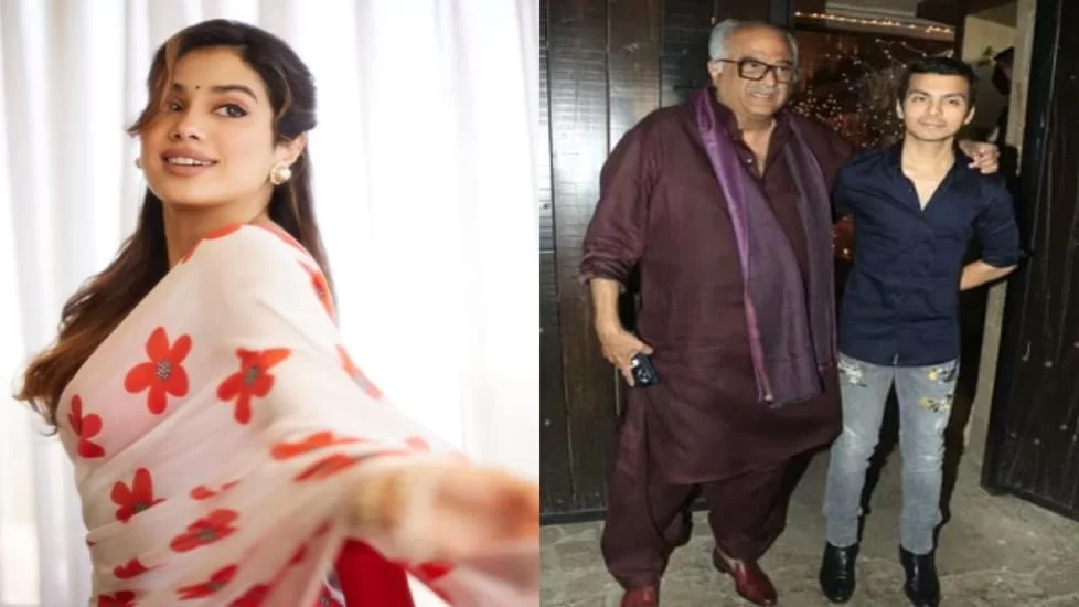 Boney Kapoor and Shikhar Pahariya 