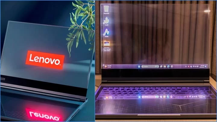 Lenovo ThinkBook Transparent Display