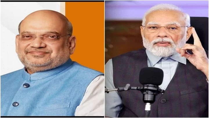 Modi ji and Amit Shah
