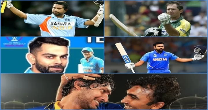 most run players in iCC world cup