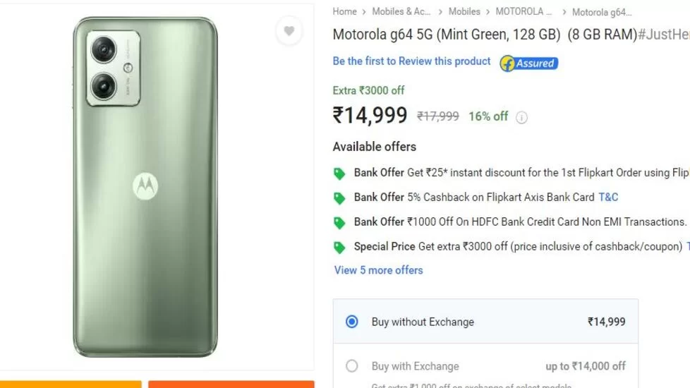 Moto G64 5G