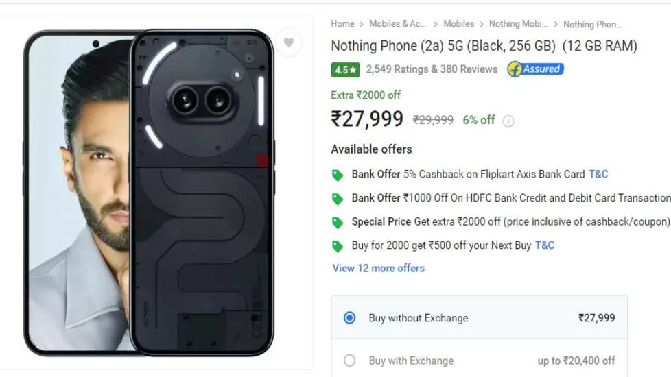 Nothing Phone 2a 