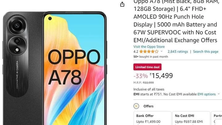 Oppo A78 5G 