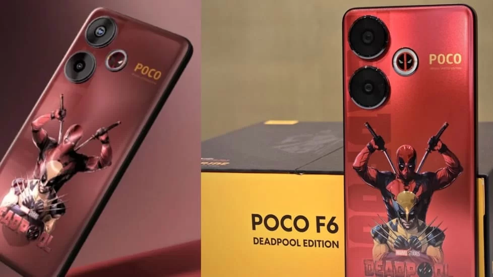 Deadpool limited edition Poco F6 