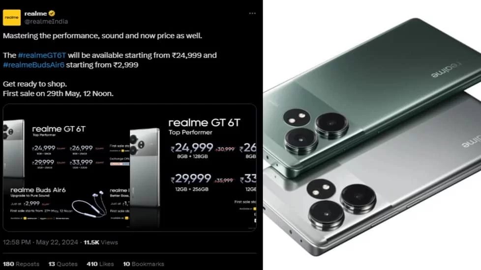 Realme GT 6T 
