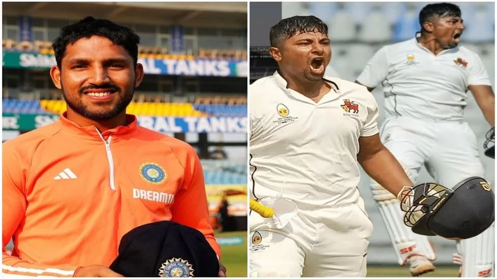 Dhruv Jurel and Sarfaraz Khan