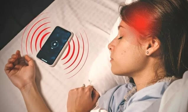 Smartphone during sleep