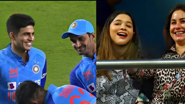 Sara Reaction on Subhman Gill