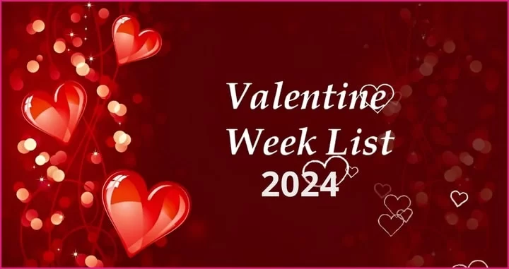 Valentine Week Days 2024