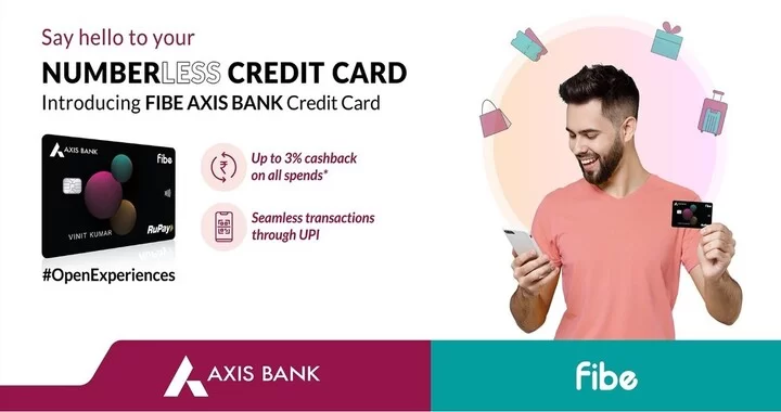 Axis Bank Fibe Numberless Credit Card