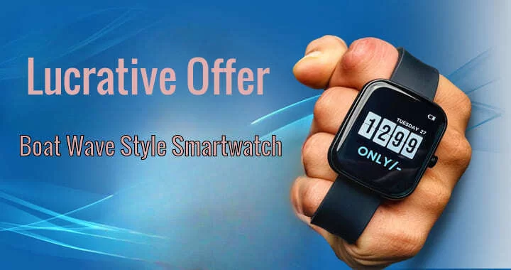 Boat Wave Style Smartwatch