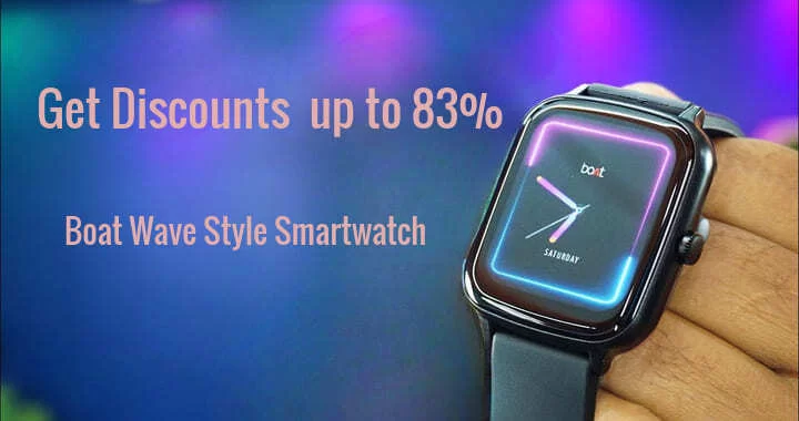 Boat Wave Style Smartwatch