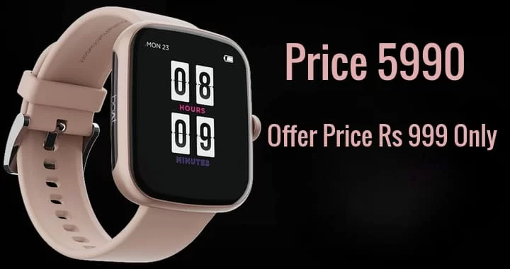 Boat Wave Style Smartwatch