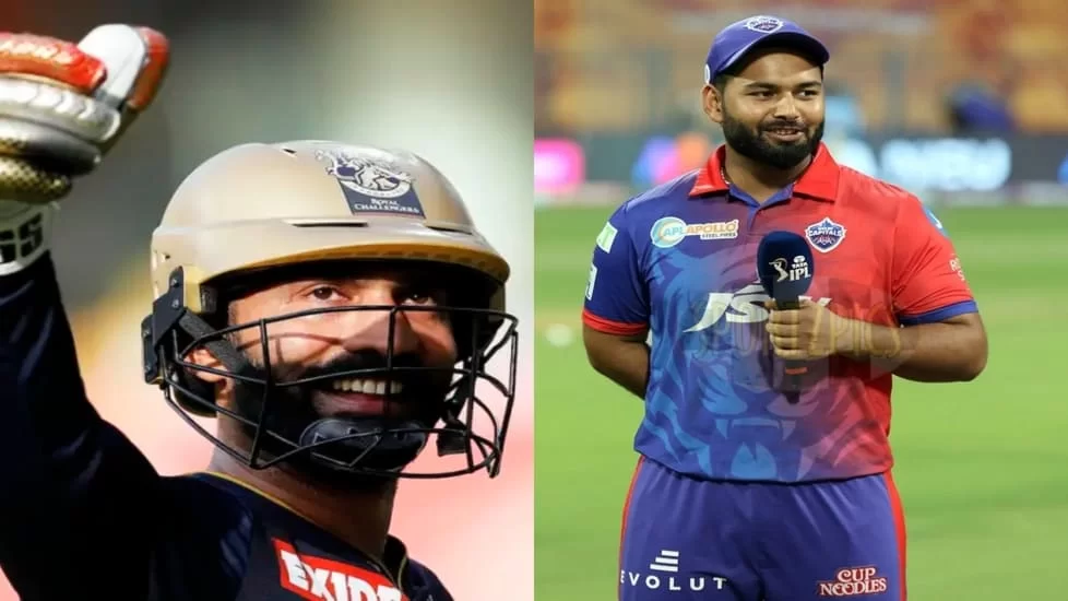 Dinesh Karthik and Rishabh Pant