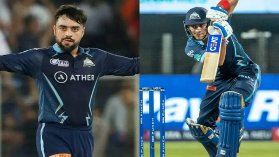 Ruturaj Gaikwad and Rashid Khan 
