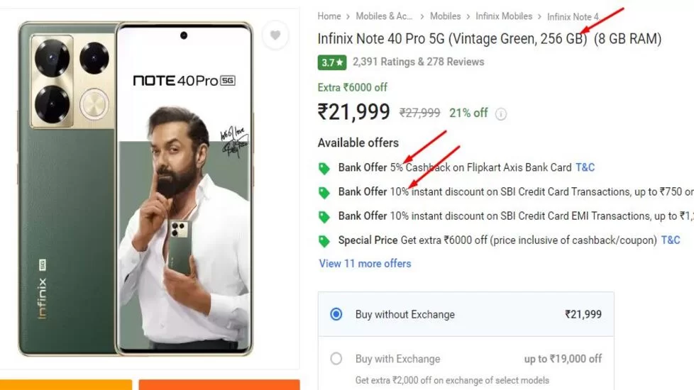 Infinix Note 40 Pro 
