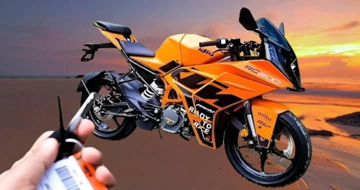 KTM RC 200 bike