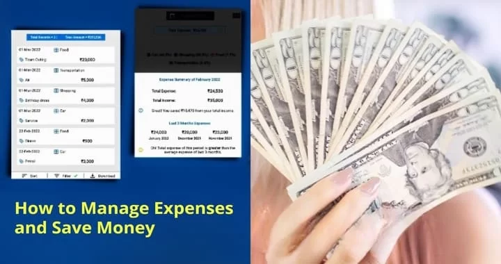 Manage Expenses and Save Money