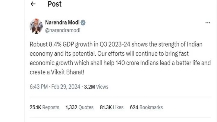 PM Modi Twitted
