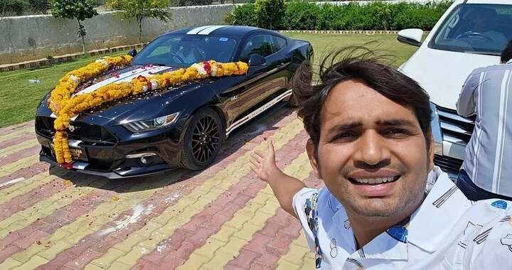 Mr Indian Hacker- Dilraj Singh Rawat and his mustang car