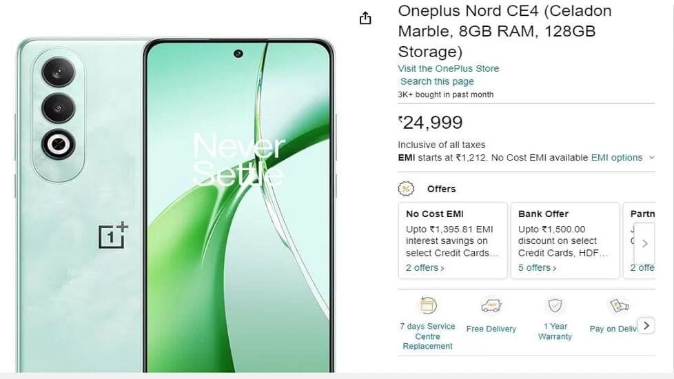 OnePlus Nord CE4 