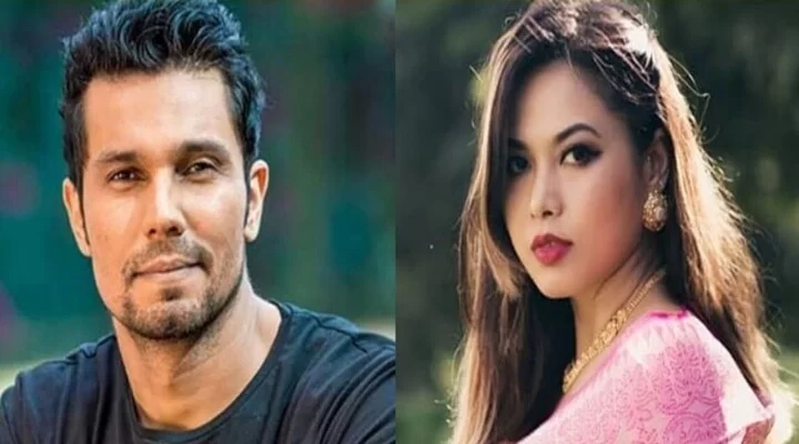 Randeep Hooda and Lin Laishram
