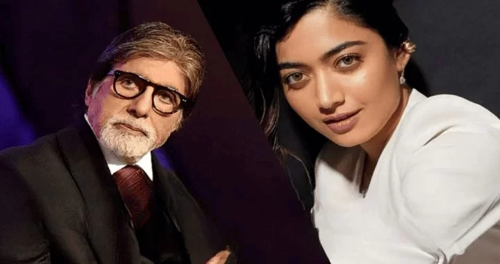 Rashmika Mandanna and Amitabh Bachchan