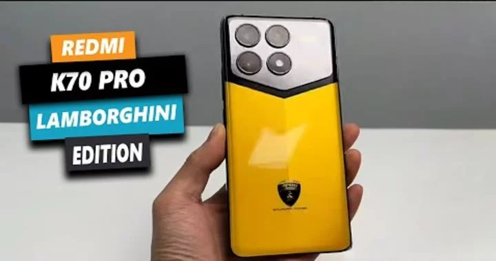 Redmi K70 Pro Lamborghini Edition