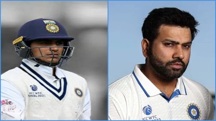 Shubman Gill and Rohit