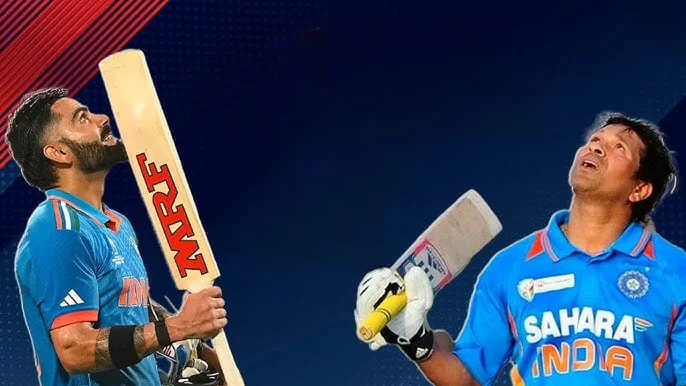Virat Kohli sachin Tendulkar